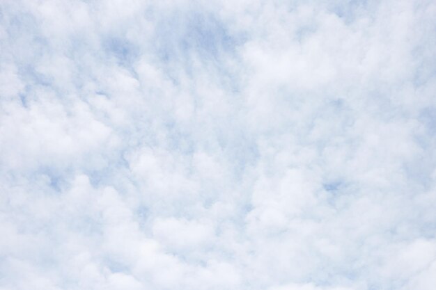 Vista a basso angolo delle nuvole nel cielo