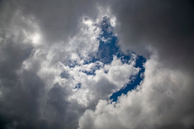 Low angle view of clouds in sky