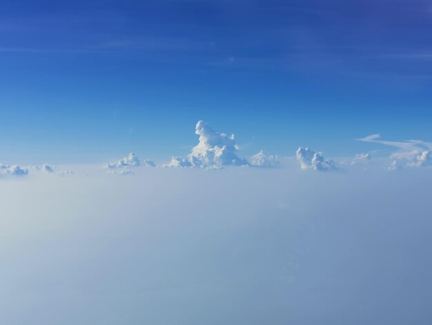 Low angle view of cloudscape against blue sky