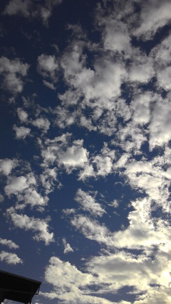 Low angle view of cloudscape