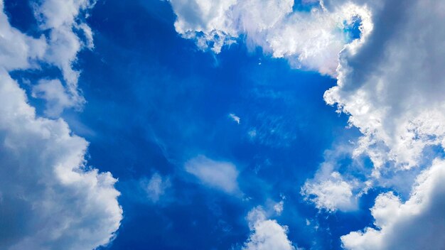 Low angle view of cloudy sky