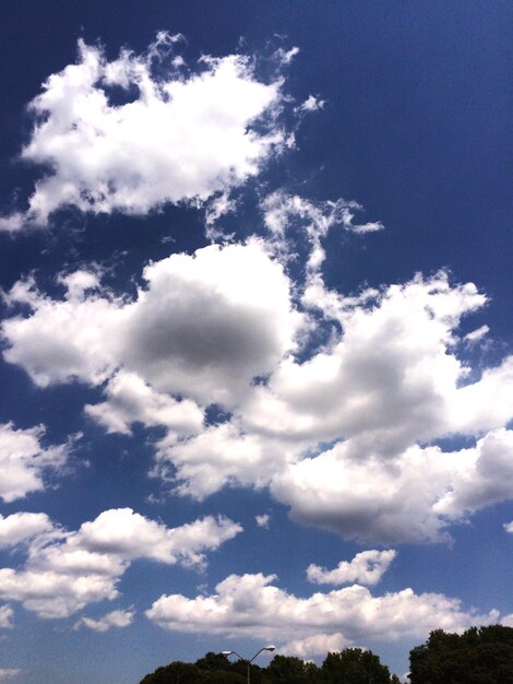 Low angle view of cloudy sky