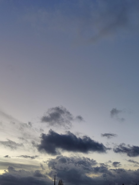 Low angle view of cloudy sky