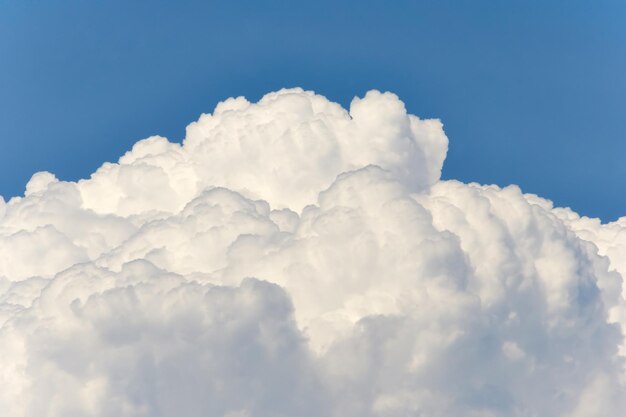 Foto vista a basso angolo del cielo nuvoloso