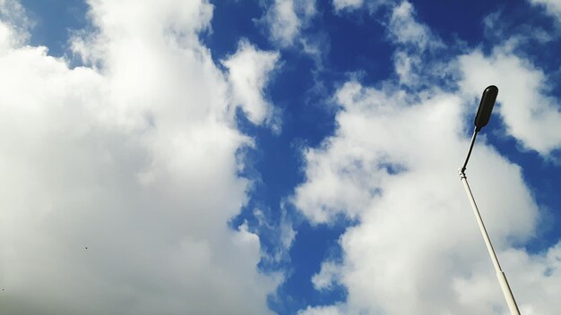 Low angle view of cloudy sky