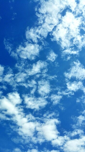 Low angle view of cloudy sky