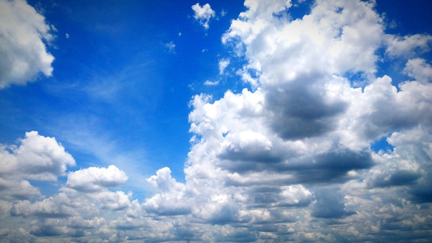 Low angle view of cloudy sky