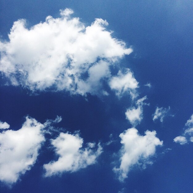 Low angle view of cloudy sky