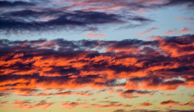 Low angle view of dramatic sky during sunset