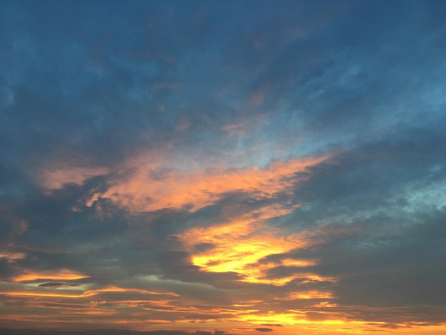 Low angle view of dramatic sky