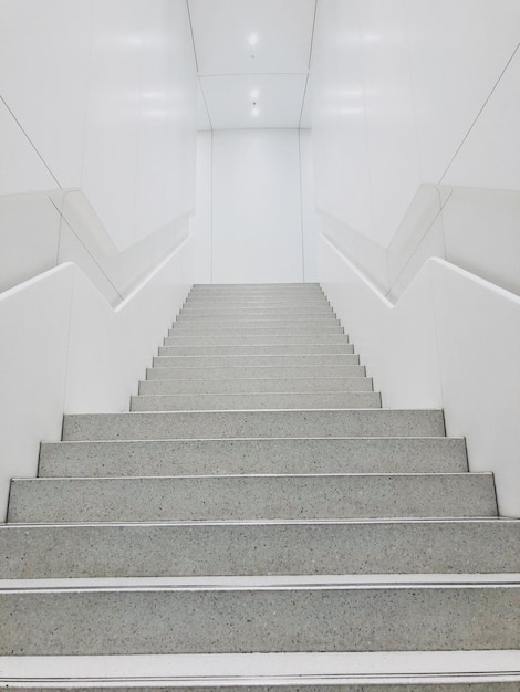 low angle view of empty staircase