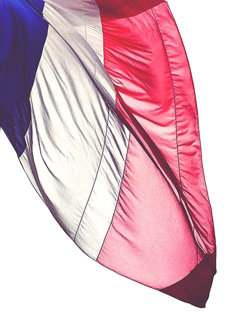 Photo low angle view of french flag