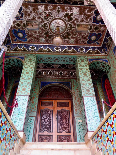 Low angle view of golestan palace
