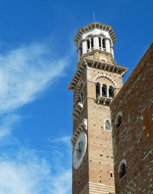 Low angle view of historic building against sky