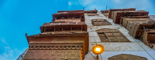 Low angle view of historical building against sky