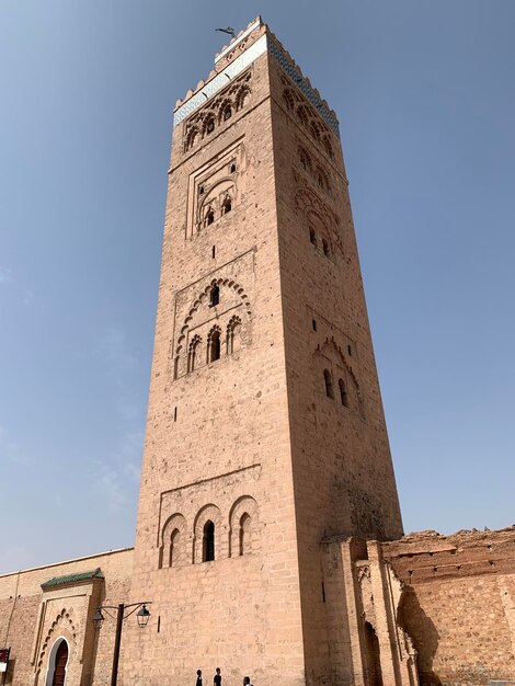 Low angle view of historical building against sky