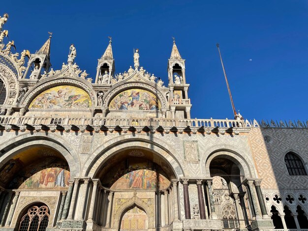 Low angle view of historical building venecia