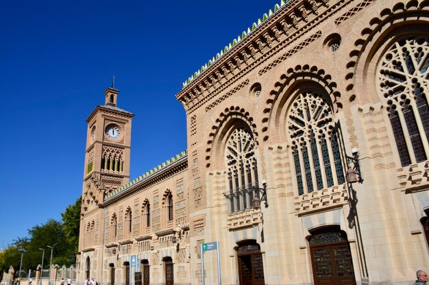 Low angle view of historical building