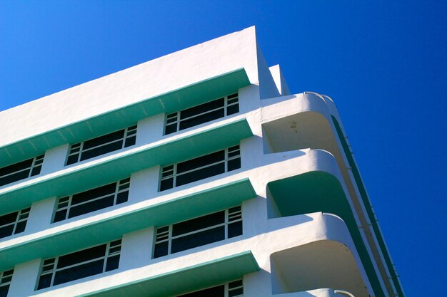 Low angle view of modern building