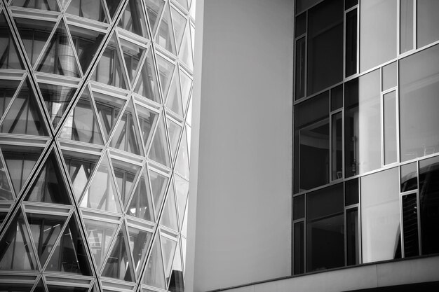 Photo low angle view of modern building