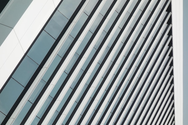 low angle view of modern building