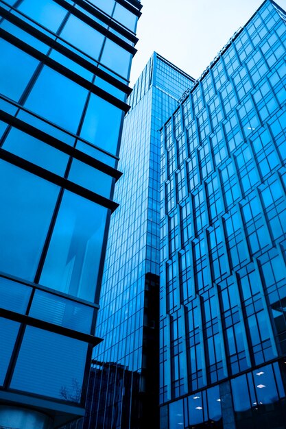 Photo low angle view of modern building