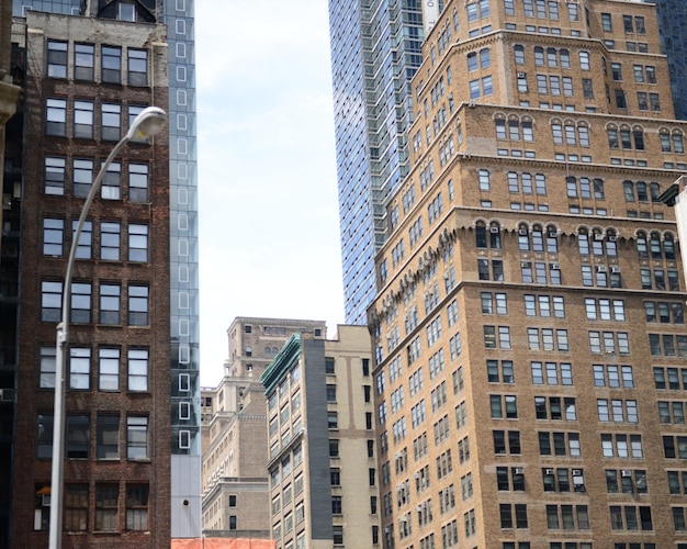 Low angle view of modern building