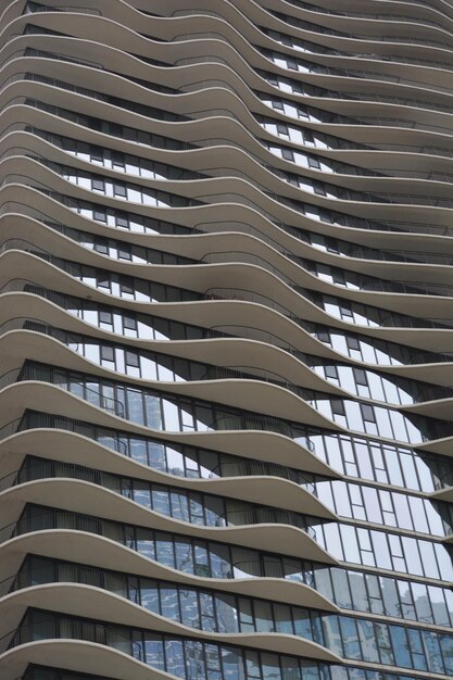 Photo low angle view of modern office building