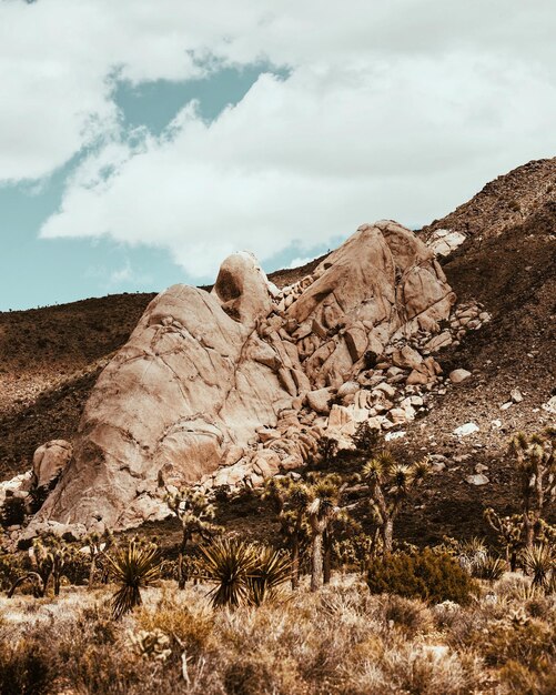 Photo low angle view of mountain against sky