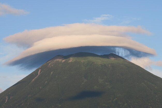 Low angle view of mountain against sky