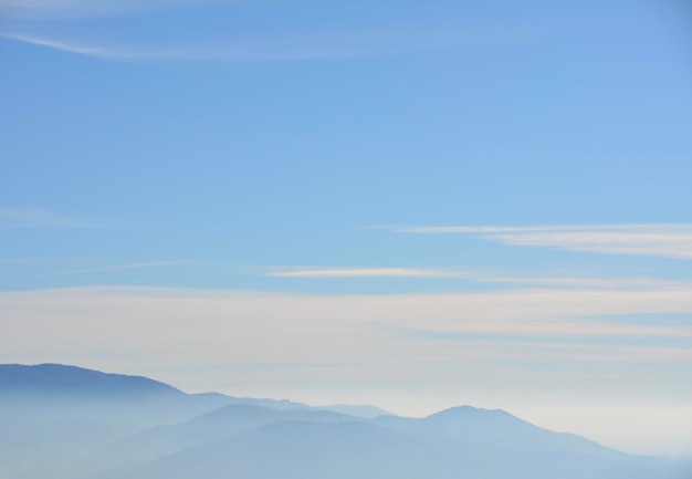 Low angle view of mountains against sky