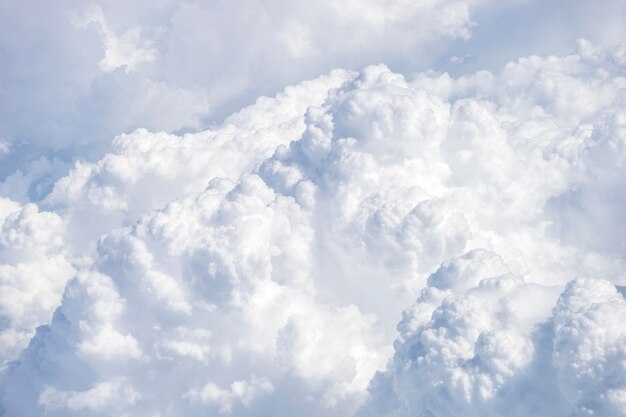 写真 空の雲の低角度のビュー