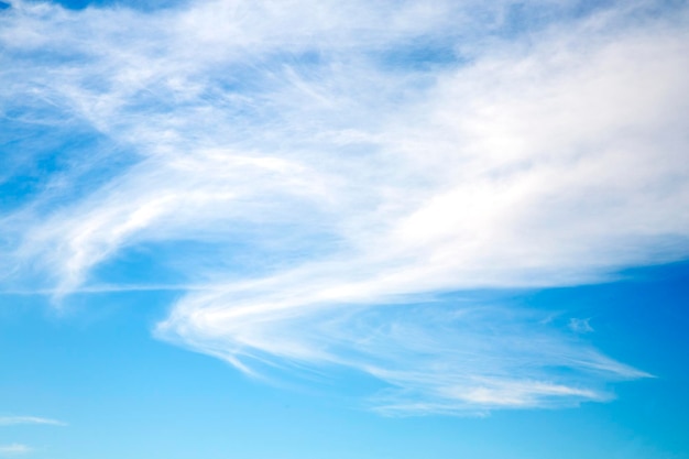 写真 空の雲の低角度のビュー