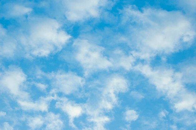 写真 空の雲の低角度のビュー