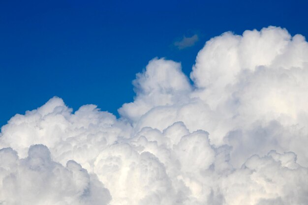 写真 空の雲の低角度のビュー