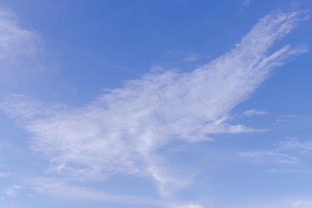 写真 空の雲の低角度のビュー