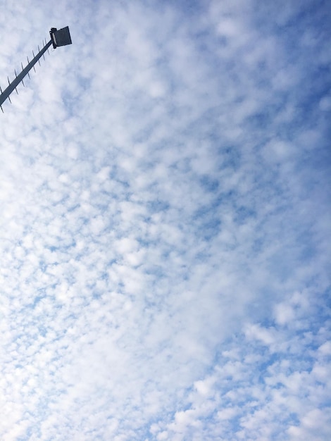 写真 空の低角度の視点