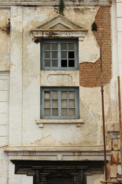 Low angle view of old building