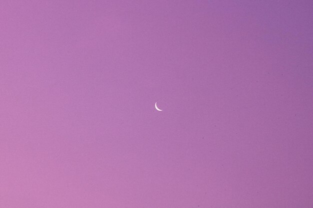 Vista a basso angolo del cielo rosa e viola