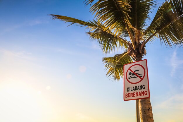 Photo low angle view of road sign against sky