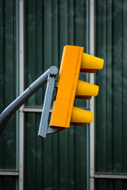 Photo low angle view of road signal