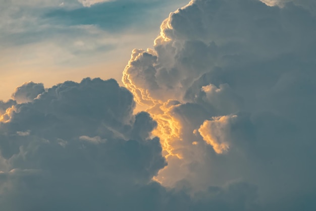 Photo low angle view of sky during sunset