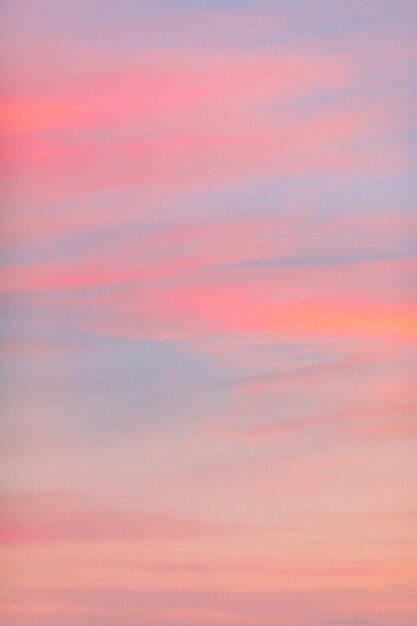 Photo low angle view of sky during sunset