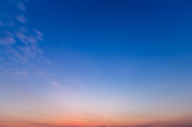 Low angle view of sky during sunset