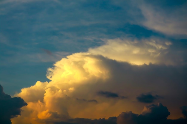 Low angle view of sky during sunset