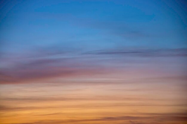 Low angle view of sky during sunset