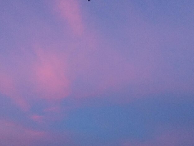 Low angle view of sky at sunset