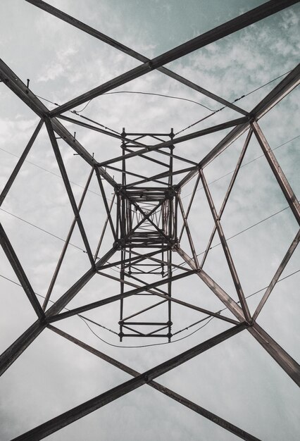 Photo low angle view of skylight