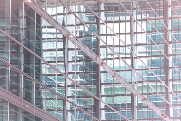 Low angle view of skyscrapers in Taipei, Taiwan