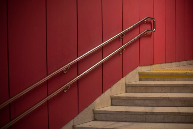 Low angle view of spiral staircase